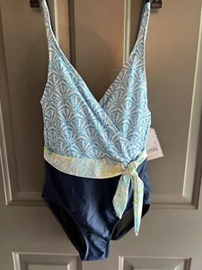Stella Parker Badeanzug Damen Größe S/P Small Neu mit Etikett Tropical Seashell - Bild 1 von 7