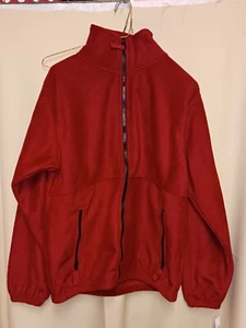 Sierra Pacific Unisex Poly-Vliesjacke mit durchgehendem Reißverschluss 3061 rot Gr. X-Large NEU XL - Bild 1 von 2