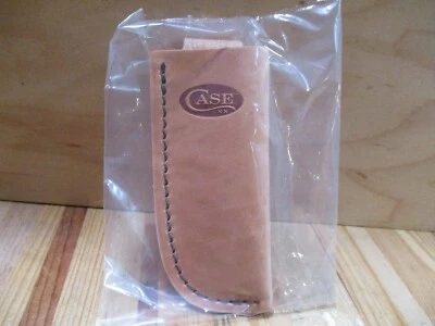 New Case XX Pocketknife Open Top Leather Sheath -4 Inch-Knife Not Included-50289 - Image 1 of 4