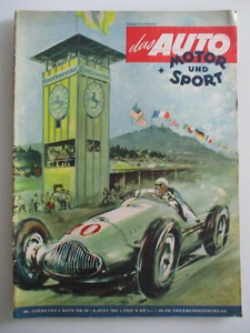 Das Auto Motor und Sport Heft Nr. 12 Juni 1951 Großer Preis von Bern - Picture 1 of 6