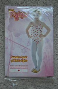 Baby White Lace Tights Flower Girl Christening Communion Tights 7-10 Y✨ - Picture 1 of 2