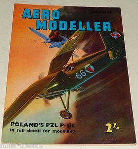 AERO MODELLER June 1960 Plans : BRISTOL Monoplane SCOUT + PZL P-IIc + SKIP ... - Picture 1 of 1