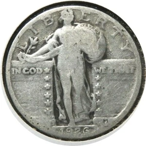elf Standing Liberty Quarter 1926 Szego Collection 1074 - Bild 1 von 2