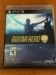Guitar Hero Live (Sony PlayStation 3, PS3, 2015) Game Only with case - Picture 1 of 8