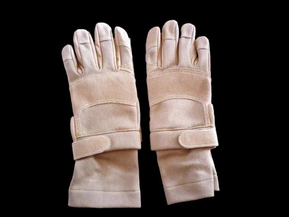 Ansell Hawkeye Inc. Tan Combat GEC (FROG) Gloves - size X-Large