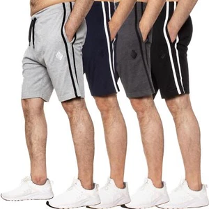 Enzo Mens Shorts Lounge Running Training Sports Elasticated Pyjama Half Pants - Picture 1 of 30