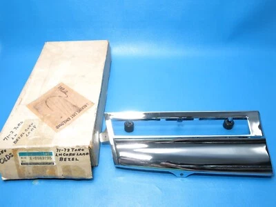 NOS GM 1971-1972 Oldsmobile Toronado LH Cornering Lamp Light Chrome Bezel - Image 1 of 4