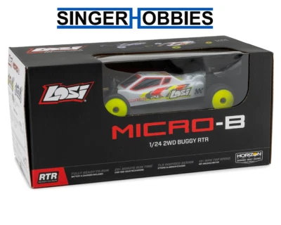 LOSI LOS00007T1 Micro-B 2x2 Radio Control 1/24 Buggy Blanco RTR HH Foto 1 de 4