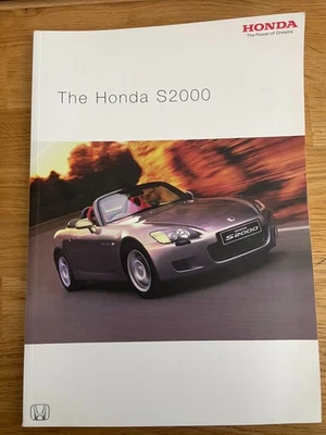 Folleto de venta de autos HONDA S2000 mayo 2003, #CARM 0924, buen estado Foto 1 de 3