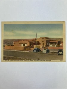 Painted Desert Inn Arizona Vintage Postcard Petrified Forest National Monument - Picture 1 of 2