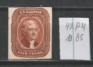 US Scott #42P4 Proof stamp VF unused cv = $ 85 - Picture 1 of 2