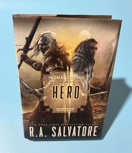 Hero : Homecoming Book III by R. A. Salvatore (2016, Hardcover) EX-LIBRARY COPY - Imagen 1 de 8