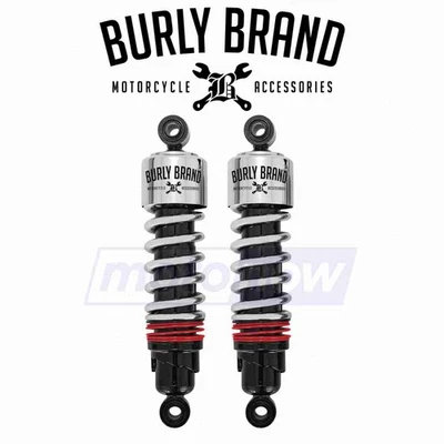 Burly Brand Slammer Plus Shocks for 1999-2005 Harley Davidson FXDX Dyna la - Image 1 of 4