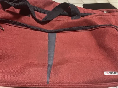 TAG  Lightweight Red Rolling Two Wheeled Duffel Bag 25" - Image 1 of 4