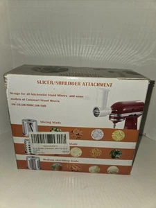 Slicer/Shredder Attachment for KitchenAid and some Cruisinart Mixers. Never Used - Picture 1 of 8