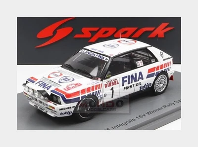1:43 SPARK Lancia Delta Hf Integrale 16V Fina #1 Winner Rally Sanremo 1991 S9008 - Immagine 1 di 2