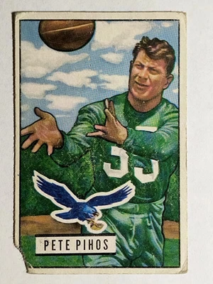 1951 Bowman #46 Pete Pihos (POOR) - Image 1 of 2