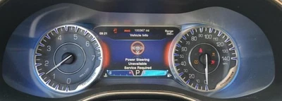 Cuadro medidor velocímetro 200 OE 2015 100 k millas Chrysler Foto 1 de 4