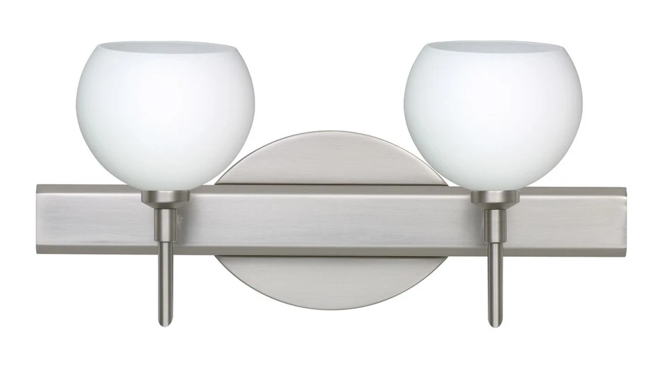 Besa Lighting 2SW-565807-LED-SN Palla 5 Bathroom Vanity Light Satin Nickel - Image 1 of 1
