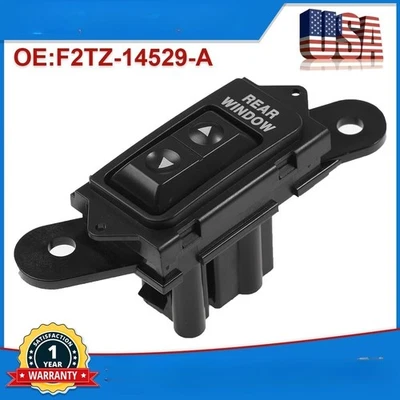 Interruptor de puerta de ventana eléctrica trasera F2TZ-14529-A para Ford Bronco 1992-1996 Foto 1 de 4