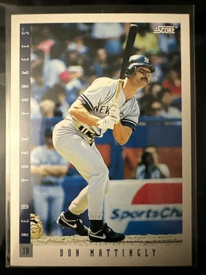 1993 Score - Don Mattingly #23 - Image 1 of 2