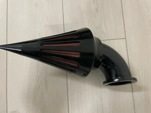 Harley Davidson Air Filter Performance Spike Rocket Black - Bild 1 von 4