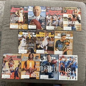 Sports Illustrated Magazine Mixed Lot of 11 - Picture 1 of 6