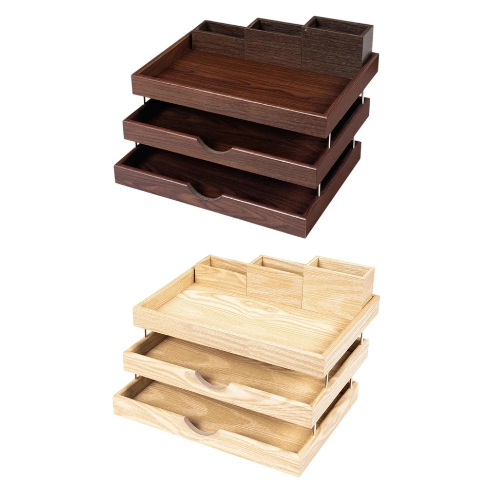 Desk Organizer Letter Tray Remote Control Organizer for Dorm Desk Countertop - Image 1 of 1