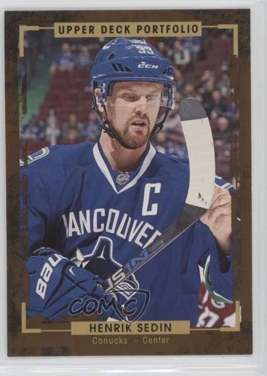 2015-16 Upper Deck Portfolio Henrik Sedin #167 HOF - Image 1 of 2