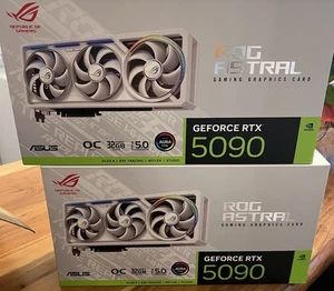 GeForce RTX 5090 ROG ASTRAL GAMING OC WHITE Edition, Grafikkarte NEU!! 19% - Bild 1 von 11