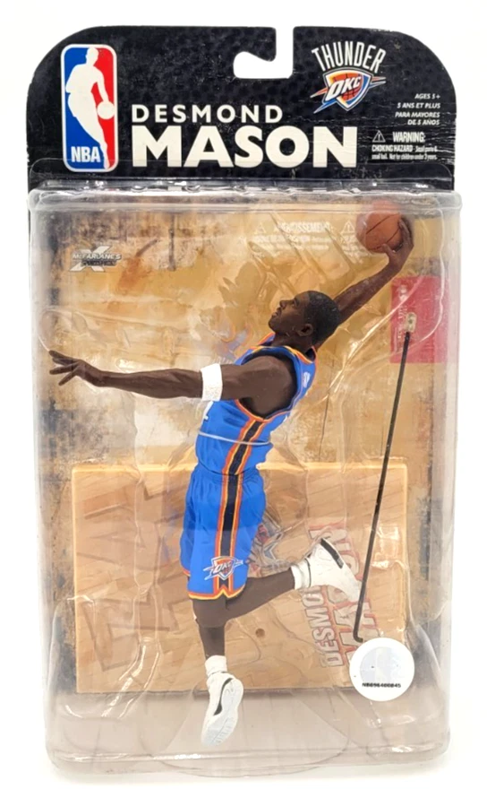 Figura deportiva McFarlane NBA Series 16 Desmond Mason OKC Thunder 2008 Foto 1 de 4