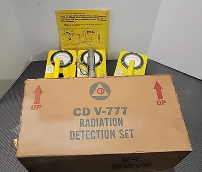 Detector de radiación contador Geiger Victoreen CD V-777 Foto 1 de 4