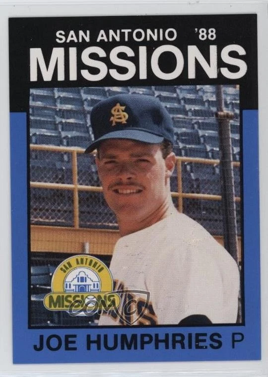 1988 Best San Antonio Missions Joe Humphries #20 - Image 1 of 2