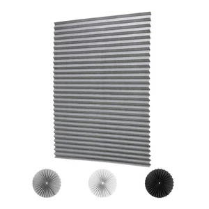 2 Pack Cordless Light Filtering Pleated Fabric Shade,Easy to Cut and Install,... - Picture 1 of 7