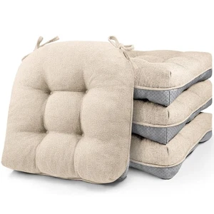 DANGHOOGY Stuhlkissen für Esszimmerstühle, 4er Set Memory Foam Küchenstuhl... - Bild 1 von 7