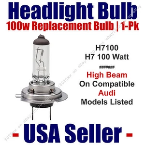Bombilla de luz alta de 100 vatios actualización 1 pieza se adapta a los modelos Audi listados - H7 100 - Imagen 1 de 1