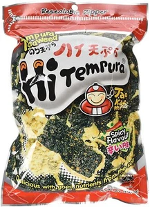 Hi Tempura (Tempura Seaweed Spicy Flavor) - 1.41oz (Pack of 6) - Picture 1 of 3