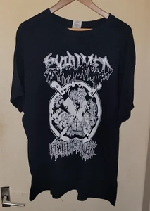 Camiseta Exhumada Talla XL Platters Of Splatter Death Metal Grind - Imagen 1 de 12