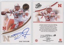 2007 Press Pass Signings Bronze Zac Taylor Rookie Auto RC