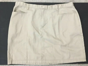 Classroom Uniform school skirt girls size 19 20 khaki beige 2 pockets 39" waist - Picture 1 of 6