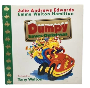 Vintage 2001 Dumpy Saves Christmas FIRST EDITION by Julie Andrews Edwards - Picture 1 of 7