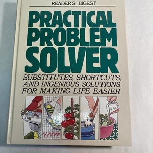 Vintage 1992 The Practical Problem Solver by Readers Digest Hardcover - Picture 1 of 6