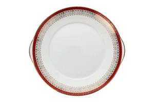 Royal Grafton - Majestic - Red - Cake Plate - 129037Y - Picture 1 of 2