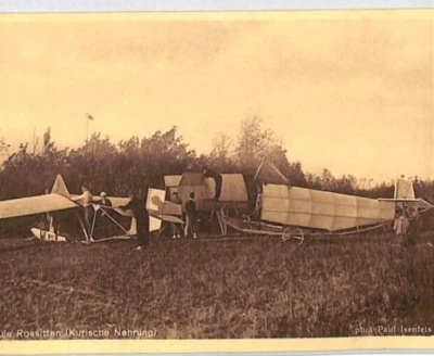 GERMANY Aviation Postcard *GLIDER* ROSSITTEN East Prussia {ex Slater}PG57 - Image 1 of 4