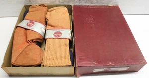 Vintage Antique 1920's 100% Cotton Fashion Socks - 12 Pair Certifine Hosiery USA - Picture 1 of 8