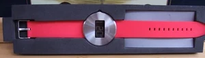 VERY RARE Stunning New in Box Velox XC1 RED Negative LCD Watch! - Picture 1 of 23