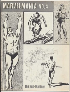 Marvelmania Monthly Magazine #4, Marvel Comics 1970, Sub-Mariner - Bild 1 von 2