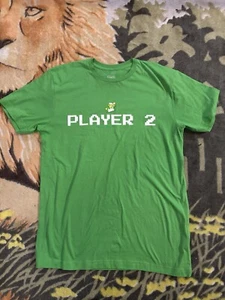 Mario Bros. T Shirt Sz Med Men’s Universal Studios Luigi Super Nintendo World - Picture 1 of 7