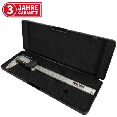 WALTER Digitaler Messschieber Schieblehre , 0 - 150 mm Messlehre Tiefenmesser - Bild 1 von 4