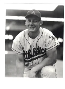 Bill Stewart Kansas City Athletics 8x10 Vintage BRACE Baseball Photo RH2 - Picture 1 of 1